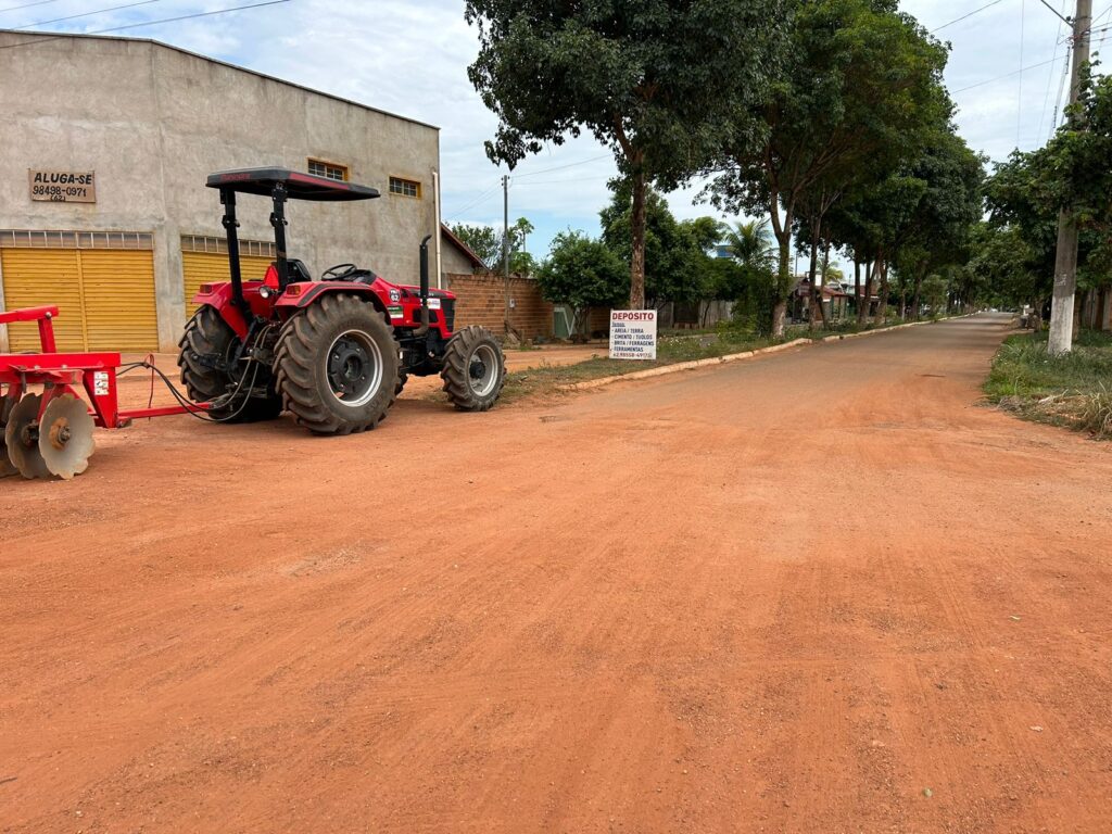 Prefeitura Inicia Obras De Pavimenta O Asf Ltica No Setor Nova Jussara